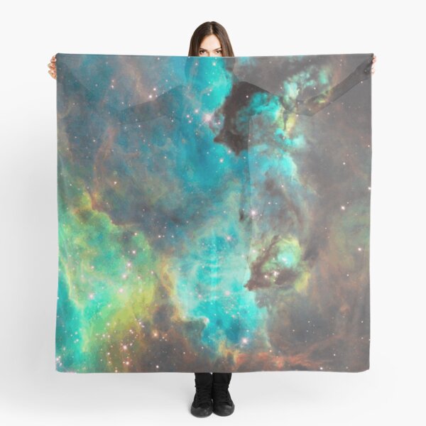 Green Galaxy Scarf