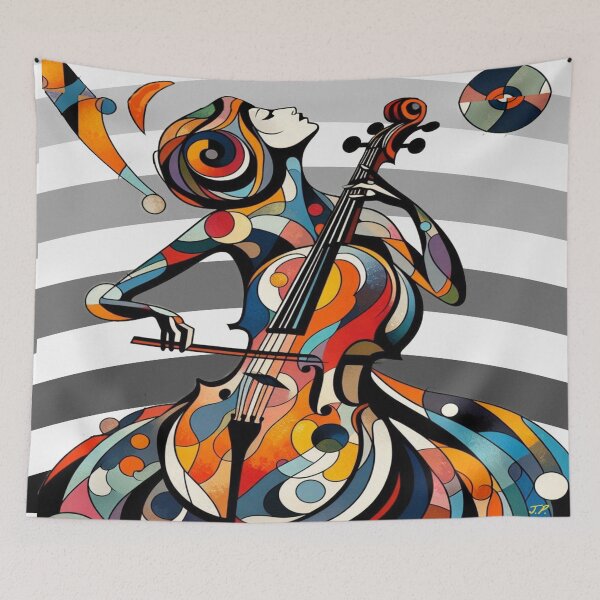 Item preview, The Cellist designed and sold by jumapa.