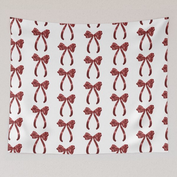 Item preview, Vintage Christmas bow red designed and sold by selk-i3.