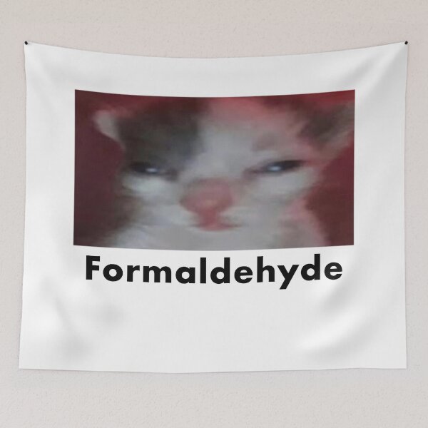 Item preview, Formaldehyde Cat designed and sold by Derpymelone.