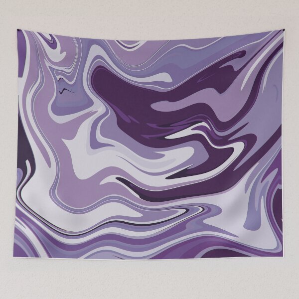 Item preview, Purple Abstract Modern Marbleized Geode  designed and sold by Skull Fern.