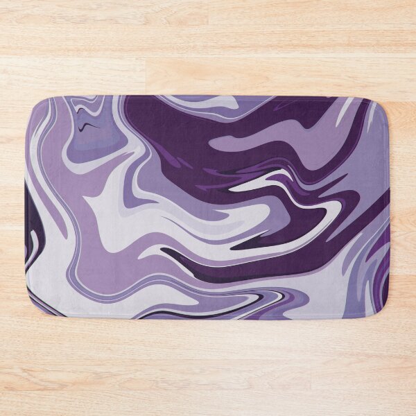 Item preview, Purple Abstract Modern Marbleized Geode  designed and sold by Skull Fern.