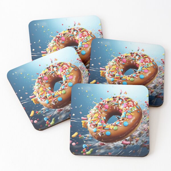 Item preview, Splatter Donut Delight designed and sold by anytka.