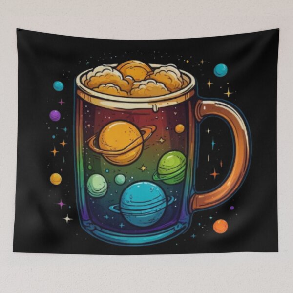 Item preview, Space Coffee designed and sold by catcraftss.