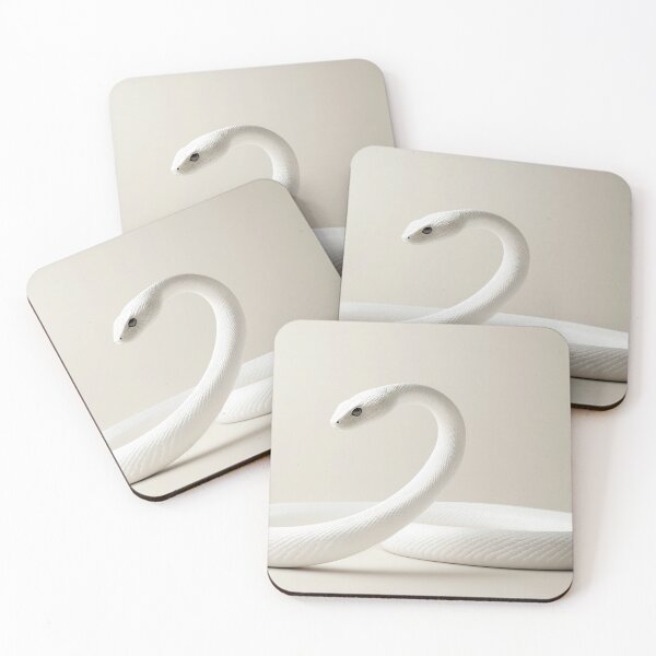 Item preview, White snake on neutral bg designed and sold by anytka.