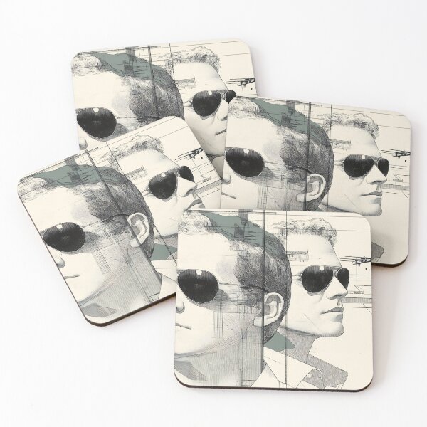 Item preview, 2 men in geometric shades designed and sold by anytka.