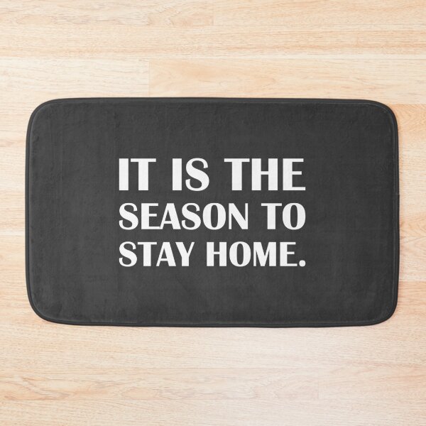 Item preview, It is the Season to Stay Home. / Introvert Joke Funny T-Shirt Label designed and sold by introvertvibes.