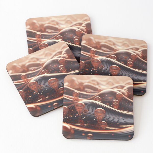 Item preview, Copper Fluidity with Reflective Spheres designed and sold by anytka.