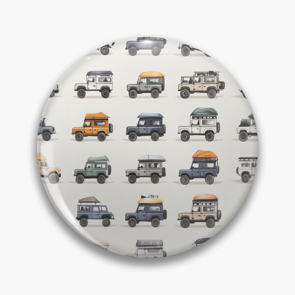 Item preview, Adventure 4x4 Camping Rig Motif - 2 | Wilderness Motif Series designed and sold by WanderUpNorth.