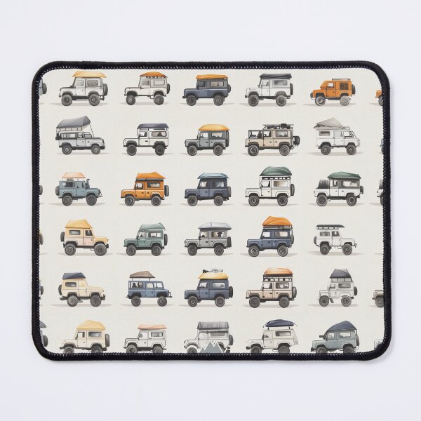 Item preview, Adventure 4x4 Camping Rig Motif - 2 | Wilderness Motif Series designed and sold by WanderUpNorth.
