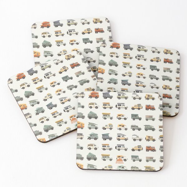Item preview, Adventure 4x4 Camping Rig Motif - 1 | Wilderness Motif Series designed and sold by WanderUpNorth.