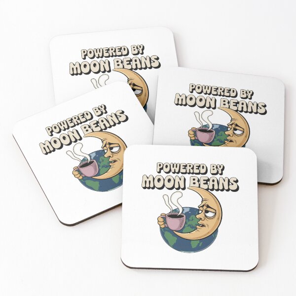 Item preview,  Powered by Moon Beans | Cosmic Coffee Art designed and sold by OldSchoolRetro.