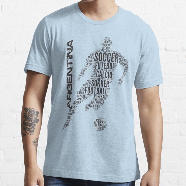 Vista previa del artículo con la obra «Tipografía Argentina Soccer», diseñado y vendido por goodspy.