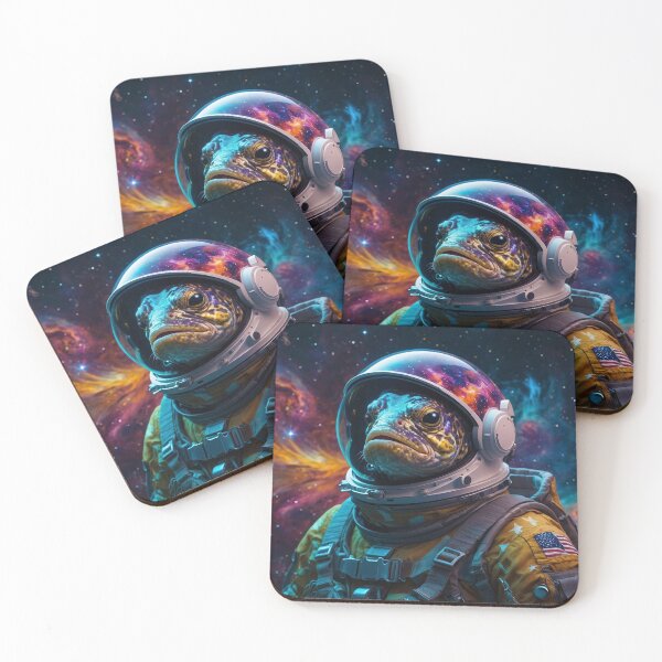 Item preview, Cod Fish Astronaut in Space designed and sold by Skye Ryan-Evans.