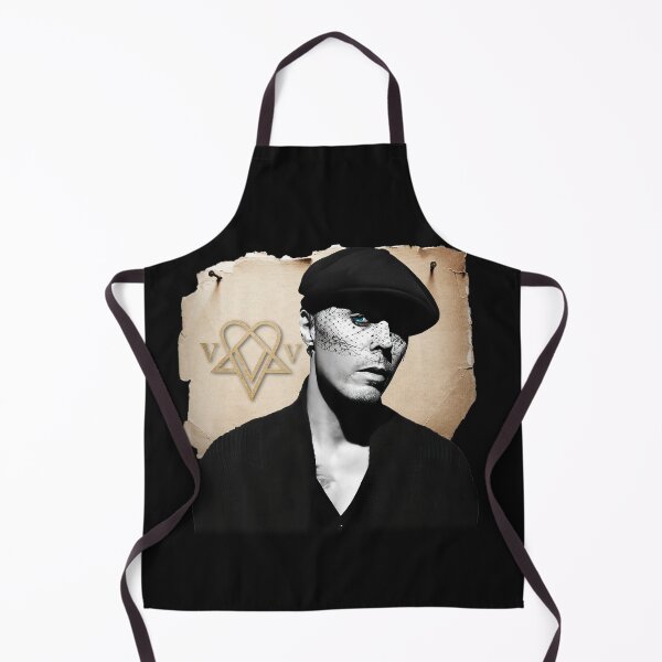 Item preview, Ville Valo-Heartagram_In torn paper effect designed and sold by MusicVibesTee.