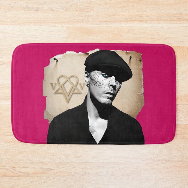 Item preview, Ville Valo-Heartagram_In torn paper effect designed and sold by MusicVibesTee.