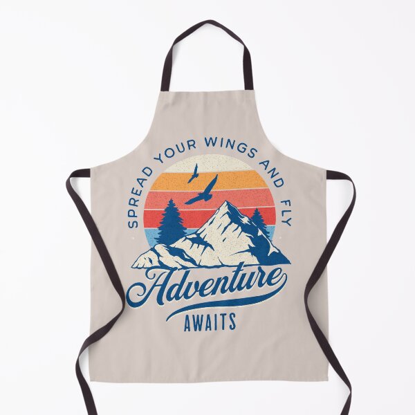 Item preview, Adventure awaits-spread your wings and fly (crm, drk-txt) designed and sold by Nupitz.