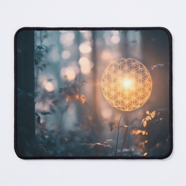 Item preview, Light orb illuminates forest at dusk designed and sold by anytka.