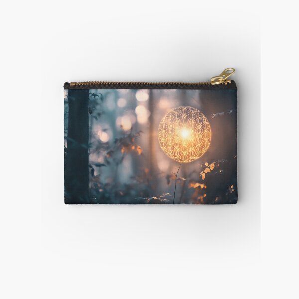 Item preview, Light orb illuminates forest at dusk designed and sold by anytka.