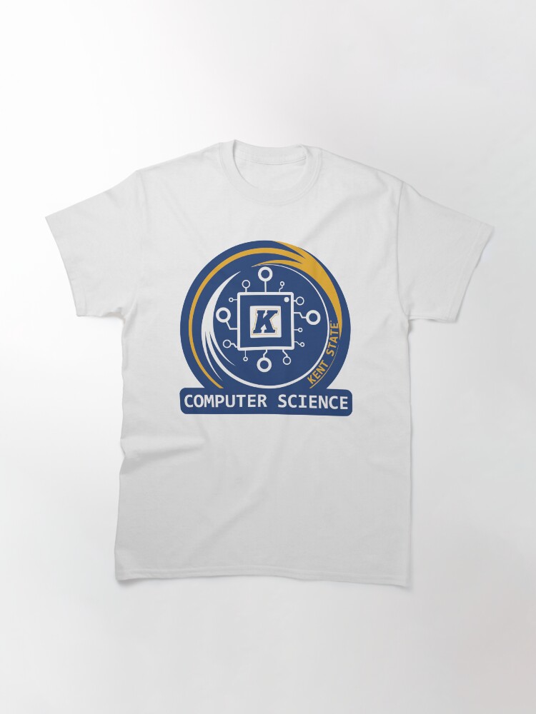 Thumbnail 3 of 7, Classic T-Shirt, Kent State Computer Science Department Logo designed and sold by KentStateCS.