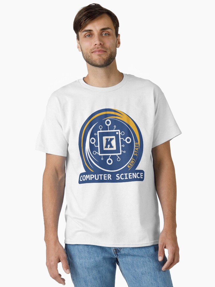 Thumbnail 1 of 7, Classic T-Shirt, Kent State Computer Science Department Logo designed and sold by KentStateCS.