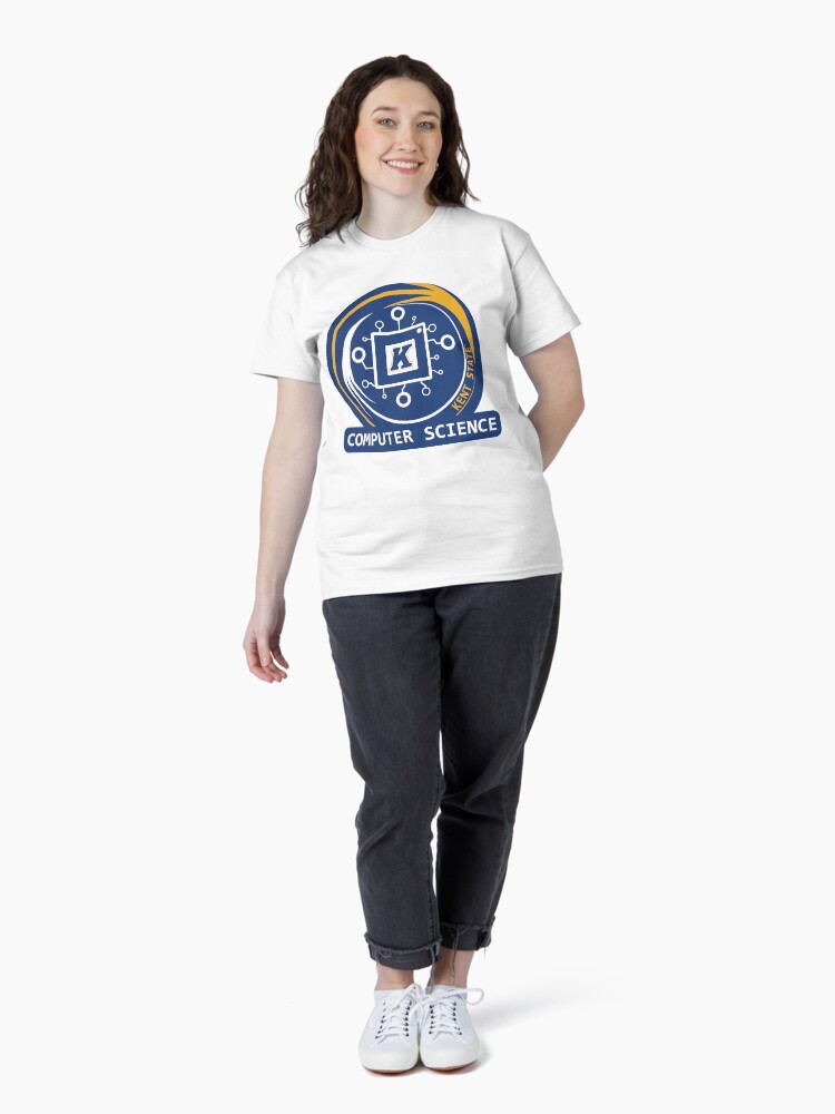 Thumbnail 4 of 7, Classic T-Shirt, Kent State Computer Science Department Logo designed and sold by KentStateCS.