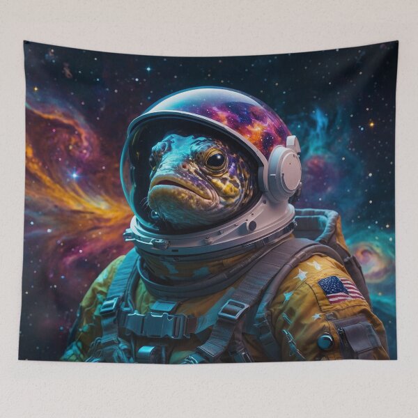 Item preview, Cod Fish Astronaut in Space designed and sold by Skye Ryan-Evans.