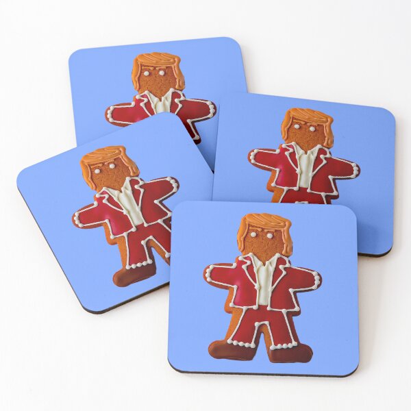 Item preview, Stylish Gingerbread Icon Trump designed and sold by Amanda's Factory.