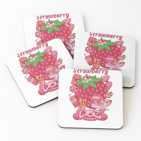 Item preview, Ichigo Club designed and sold by supacatstudio.