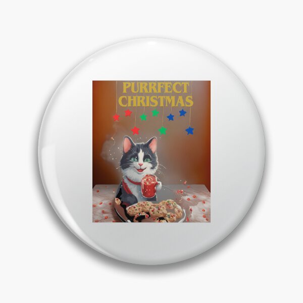 Item preview, Purrfect Christmas Cat designed and sold by Urbancamco.