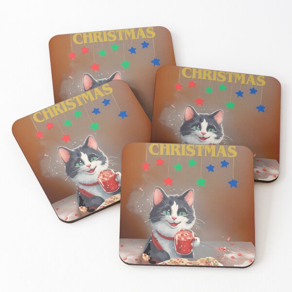 Item preview, Purrfect Christmas Cat designed and sold by Urbancamco.