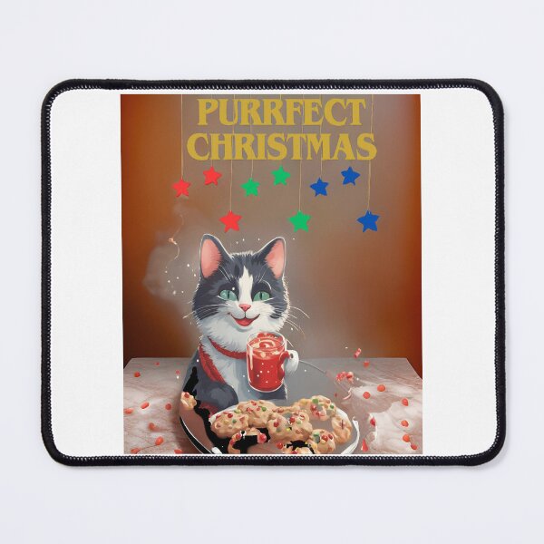 Item preview, Purrfect Christmas Cat designed and sold by Urbancamco.