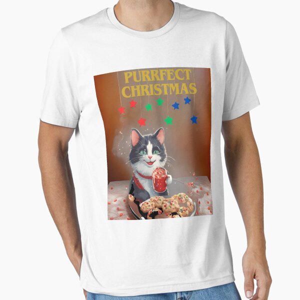 Item preview, Gato navideño purrfecto designed and sold by Urbancamco.