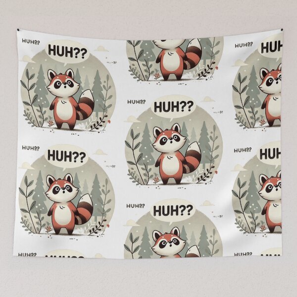 Item preview, Curious Animal Saying "Huh??" designed and sold by Alta-store.