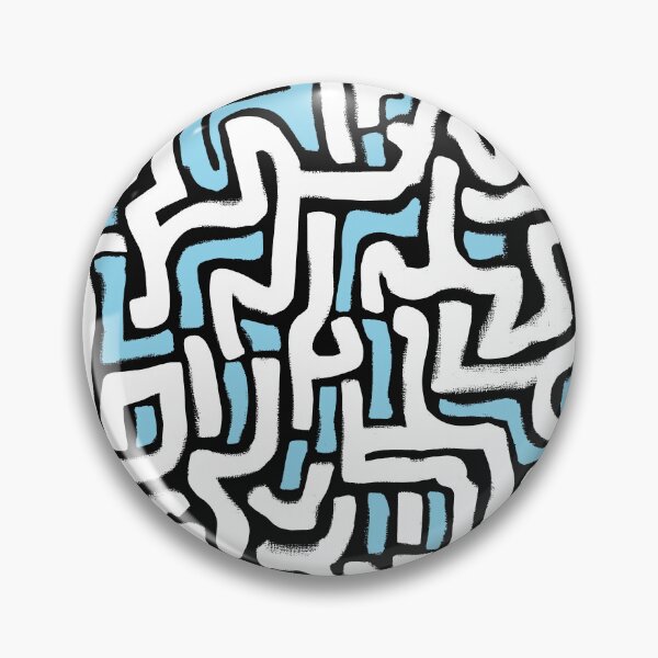 Item preview, abstract maze pattern designed and sold by Mike Kiev art.