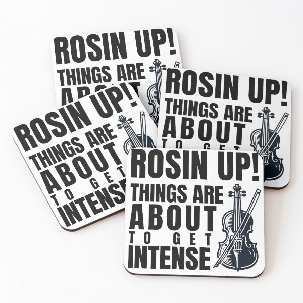 Item preview, Rosin Up! Things are About to Get Intense for cello teacher, student, player designed and sold by Elvin Dantes.