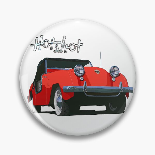 Item preview, Red 1949 Crosley Hotshot designed and sold by avenueart01.
