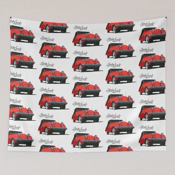Item preview, Red 1949 Crosley Hotshot designed and sold by avenueart01.