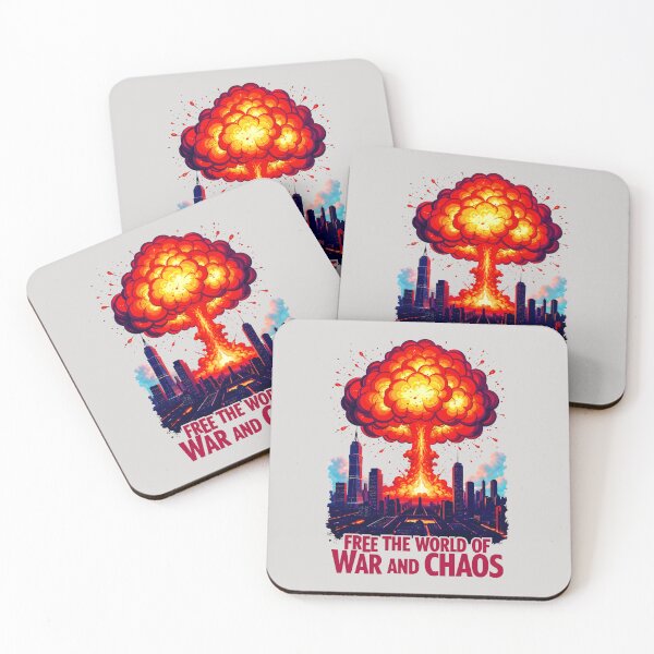 Item preview, Free The World Of War And Chaos designed and sold by TheArtOfPat.