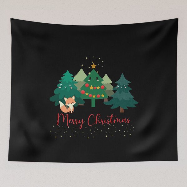 Item preview, Merry Christmas Forest designed and sold by IDEAS-4-HUMANS.