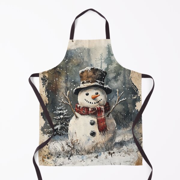 Item preview, Rustic Winter Charm Snowman - Junk journal, scrapbooking, decopauge designed and sold by MixinMadness.