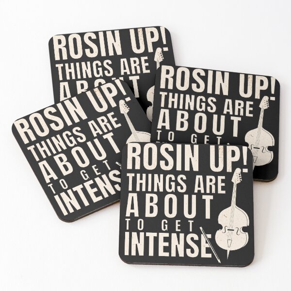 Item preview,  Rosin Up! Things are About to Get Intense for violin teacher designed and sold by Elvin Dantes.