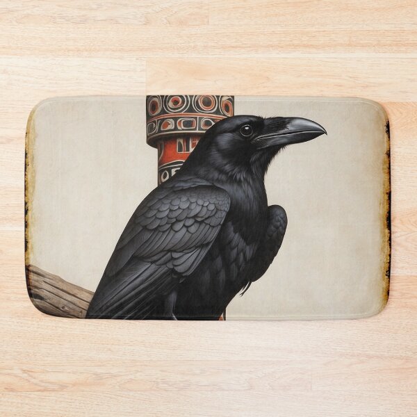 Item preview, Raven and Totem Pole designed and sold by Skye Ryan-Evans.