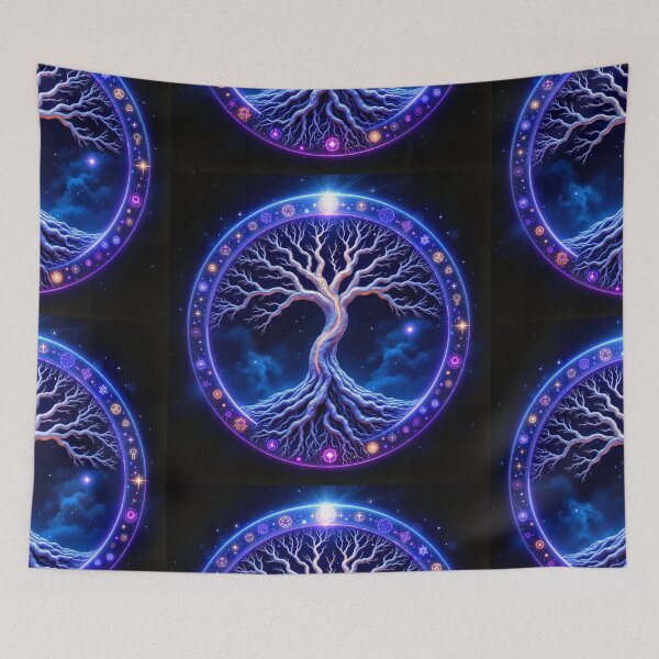 Item preview, Cosmic Tree of Life designed and sold by ArtVibesX.