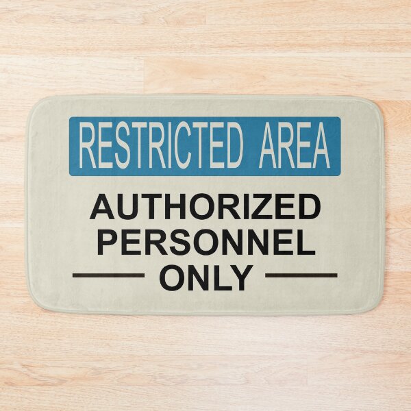 Item preview, Restricted area (BLU) designed and sold by Loadout.