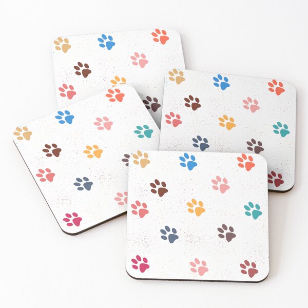 Item preview, Cat and dog paw prints designed and sold by aliceworks.