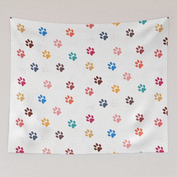 Item preview, Cat and dog paw prints designed and sold by aliceworks.