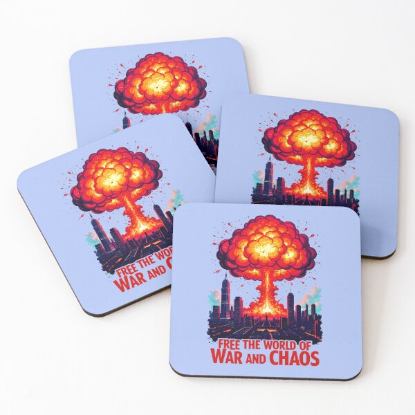 Item preview, Free The World Of War And Chaos designed and sold by TheArtOfPat.