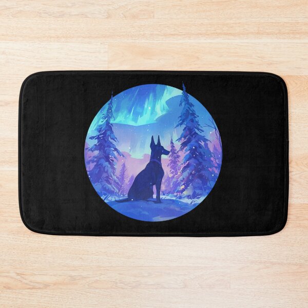 Item preview, Winter vibes // Doberman // Polar lights // Winter mood designed and sold by SMARTKIT  DESIGNAGENCY.
