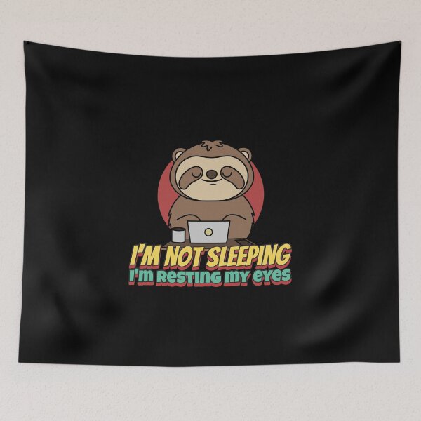 Item preview, I'm not sleeping I'm resting my eyes designed and sold by pikeprints.